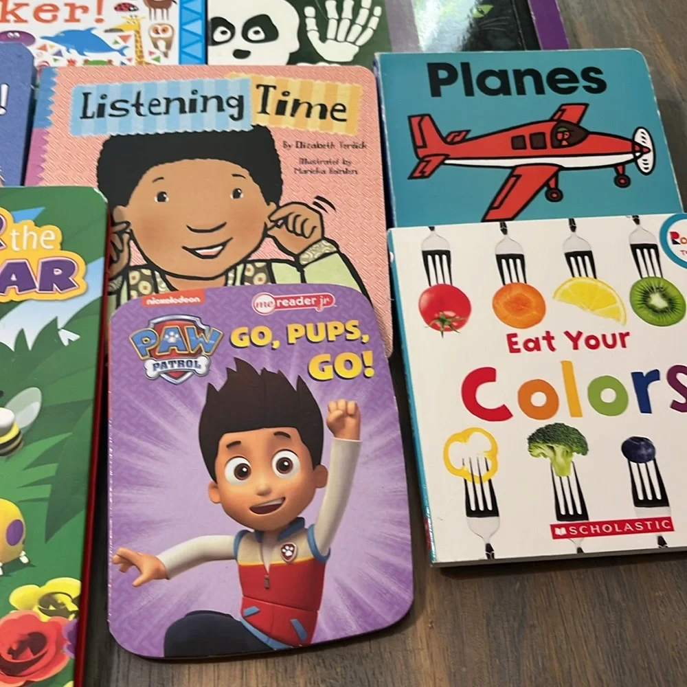 CHILDREN’S BOARD BOOKS SET OF 8 kids books boy books learning #2
